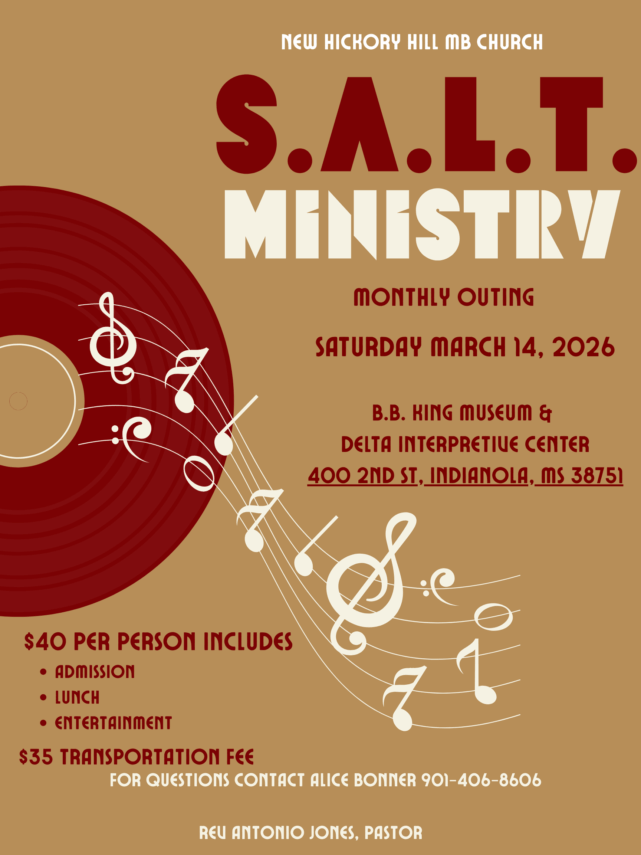 S.A.L.T. Ministry Monthly Outing