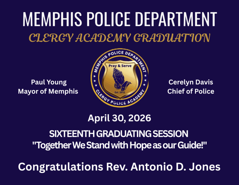 Congratulations Rev. Antonio D. Jones!