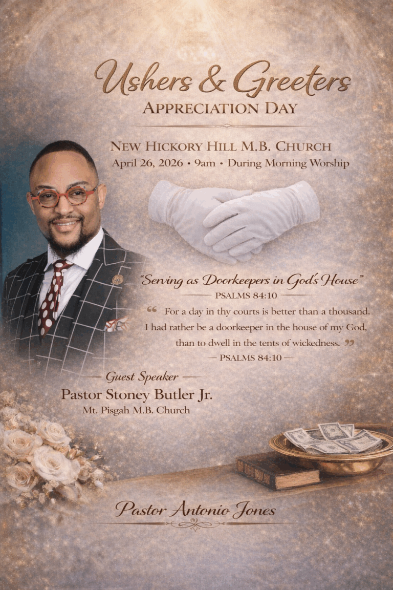 Ushers & Greeters Appreciation Day