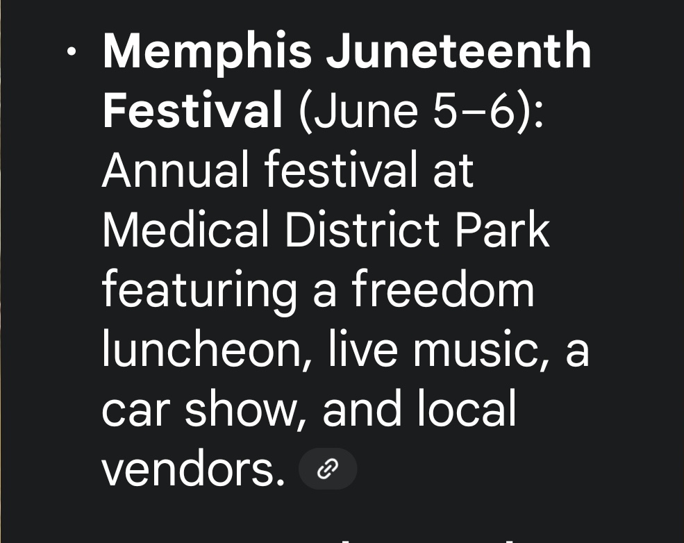 Memphis Juneteenth Festival | June 5–6, 2026